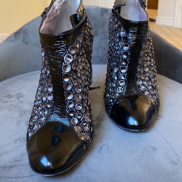 Alberta Ferretti Booties SZ 39 - Picture 8 of 12